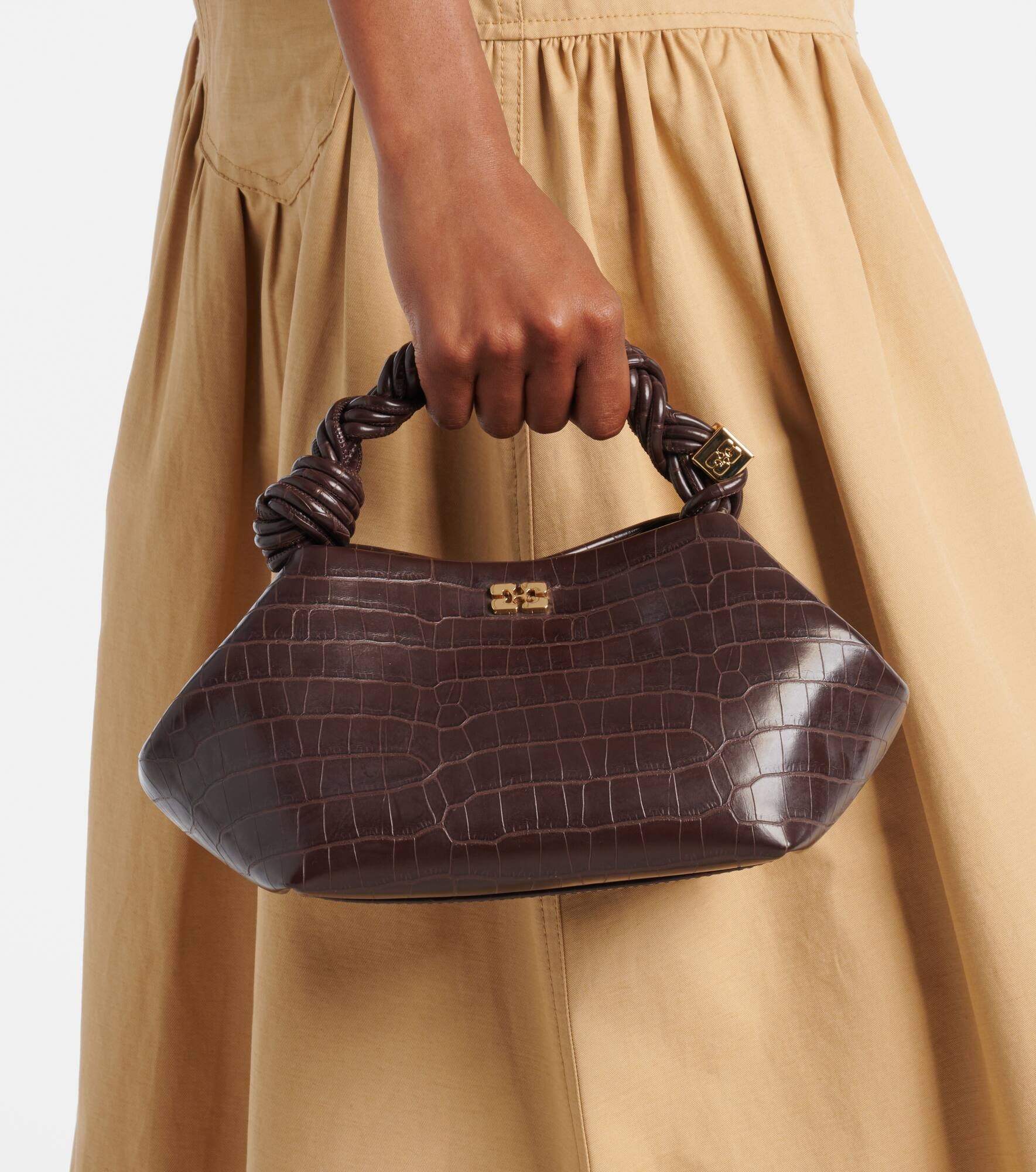 Bou Small croc-effect tote bag - 2