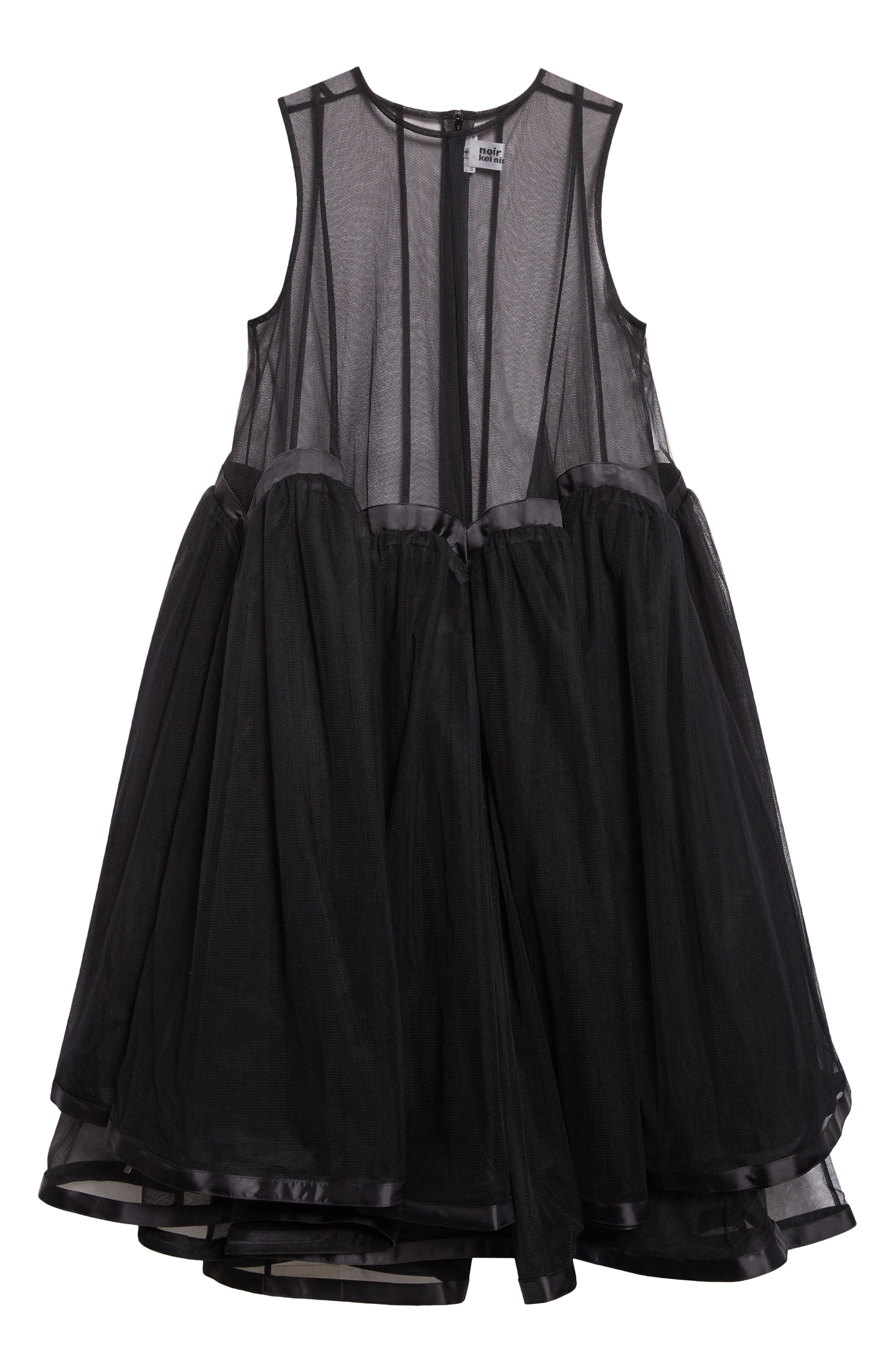 Noir Kei Ninomiya Tulle Dress in Black at Nordstrom - 5