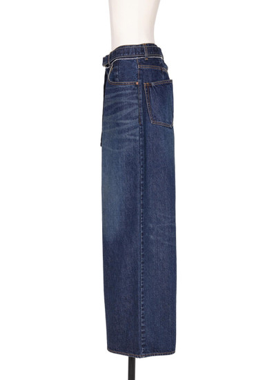 sacai Wide Denim Pants outlook