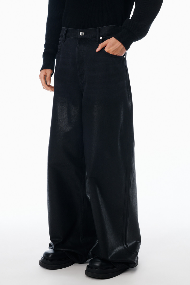 Surge Coated Wide Leg Jean 3