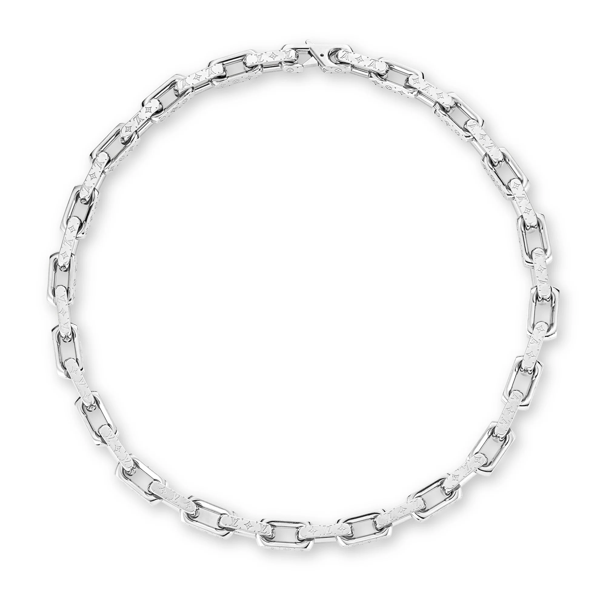 Monogram Chain Necklace - 1