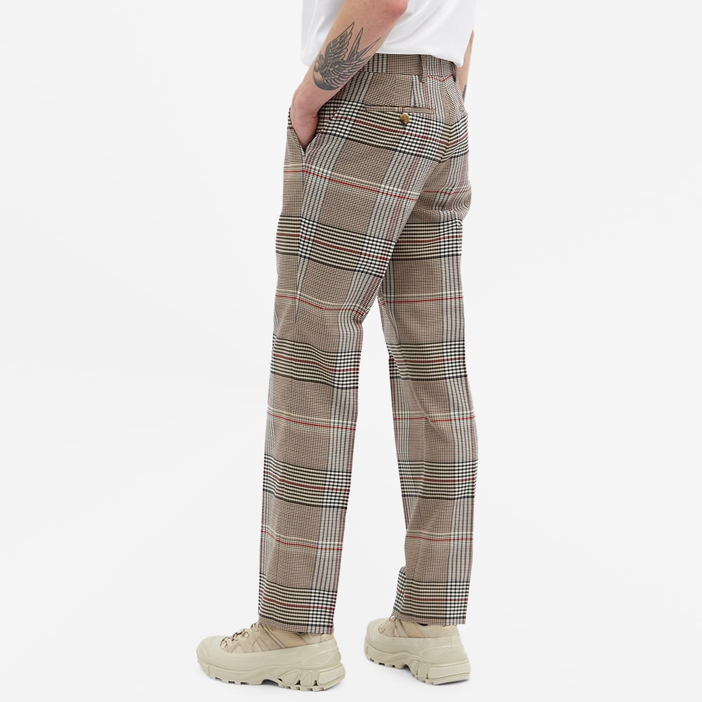 Burberry Slim Dry Wool Check Trouser - 6