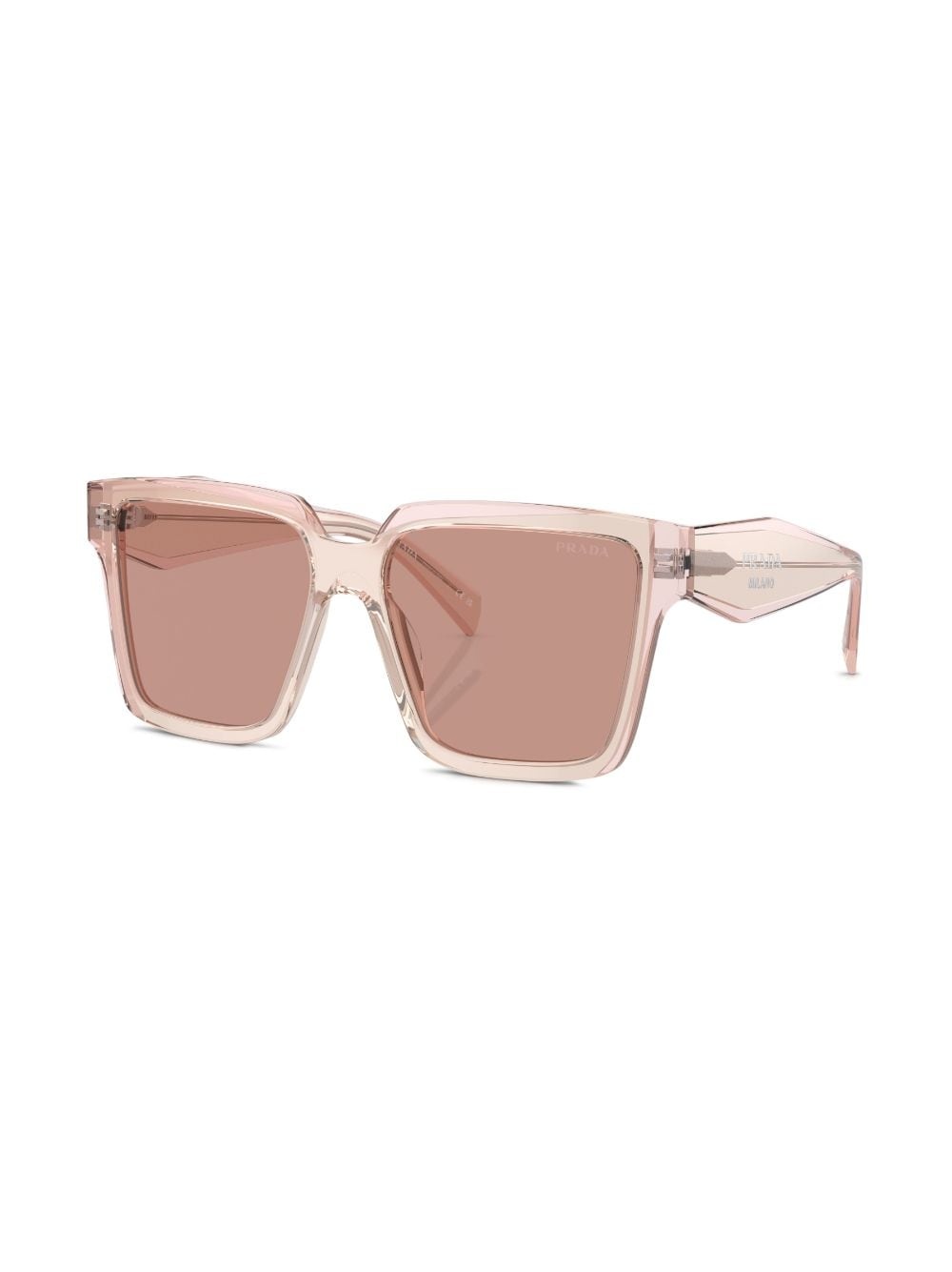 tonal oversized-frame sunglasses - 2