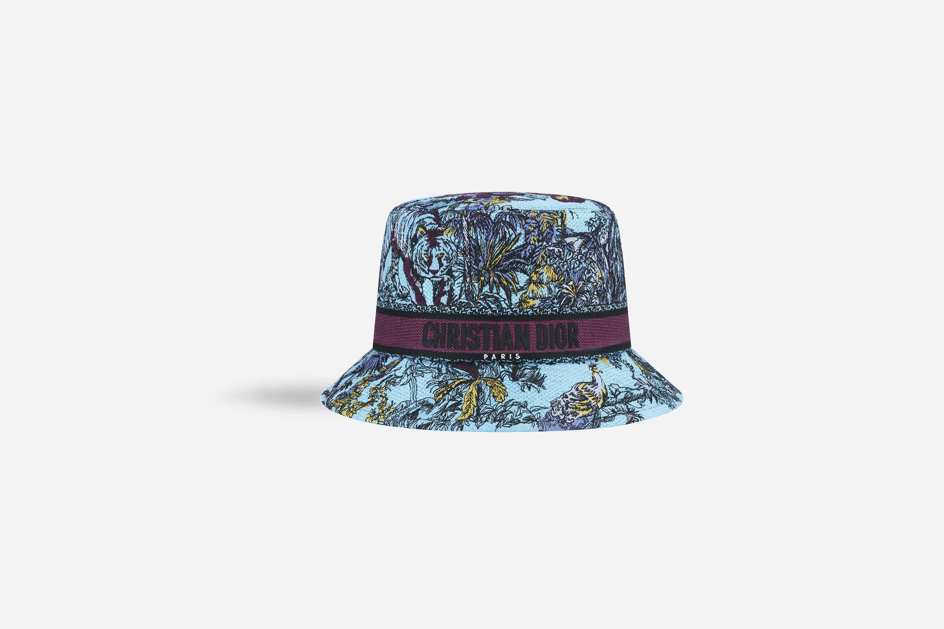 D-Bobby Toile de Jouy Voyage Small Brim Bucket Hat - 2