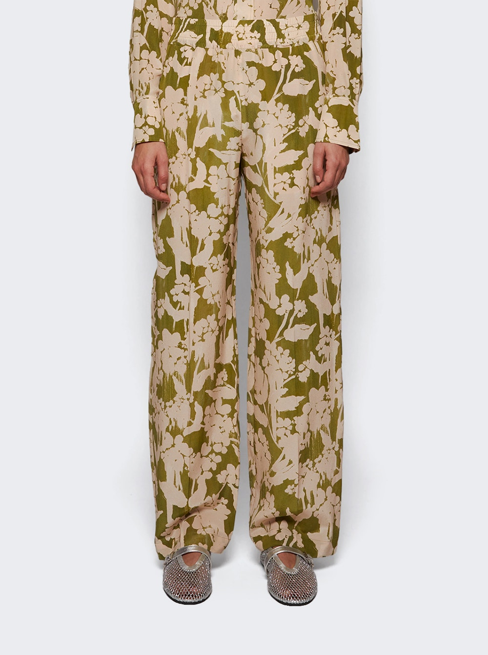 Pyjama Trouser Parakeet And Blush - 2