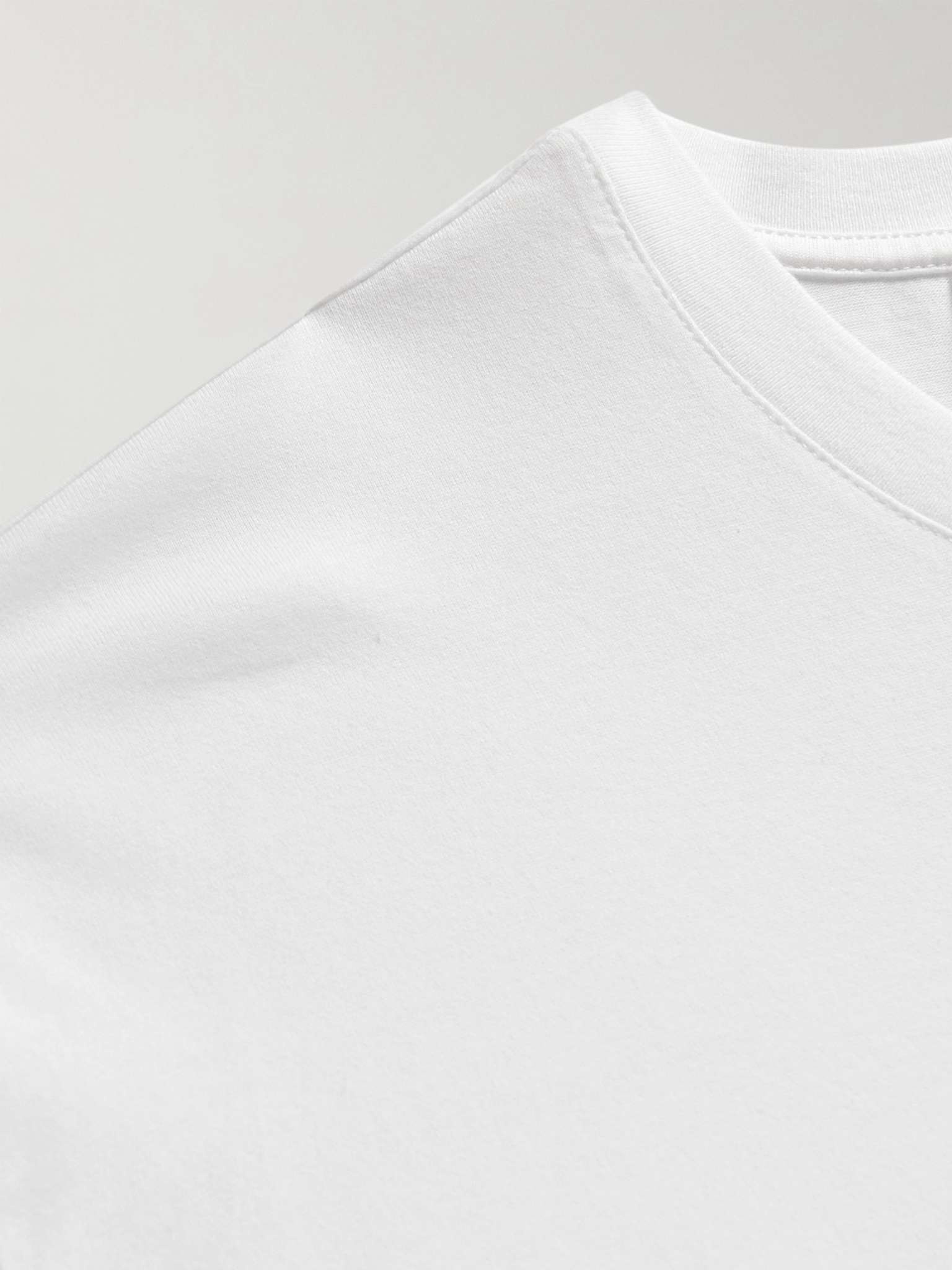 Oversized Logo-Print Cotton-Jersey T-Shirt - 5