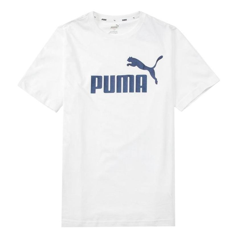 PUMA ESS+ Logo Execution T-Shirt 'White' 849563-02 - 1