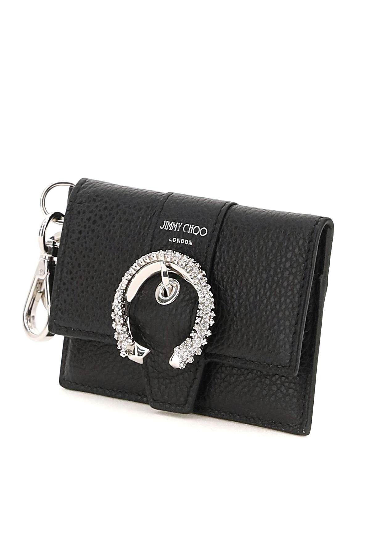 FLAP CARDHOLDER WITH CRYSTAL BUCKLE - 4