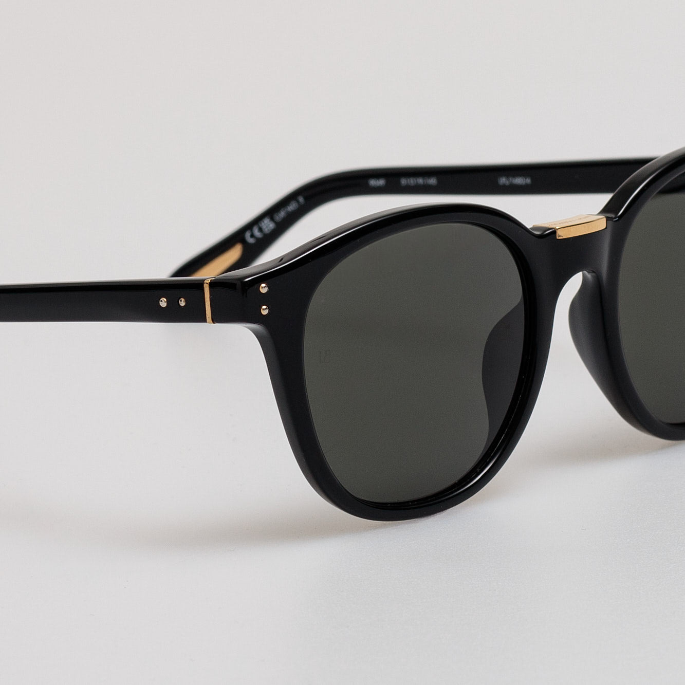 POWELL D-FRAME SUNGLASSES IN BLACK - 4