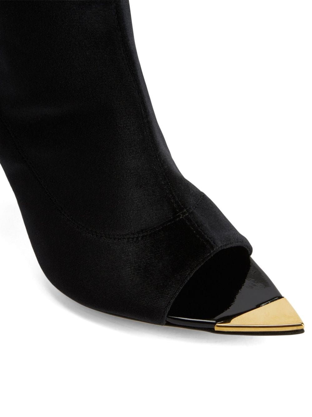 Intriigo 105mm velvet boots - 4