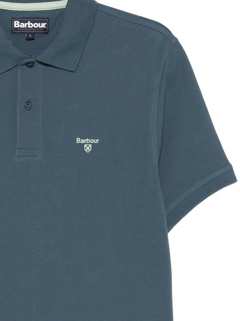 logo-embroidered polo shirt 3