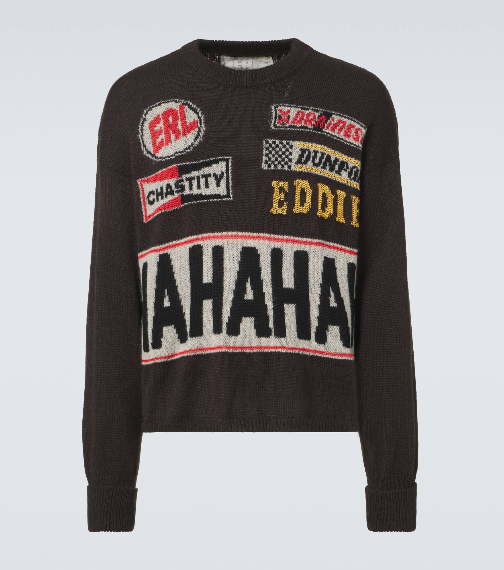 Hahahah intarsia sweater - 1