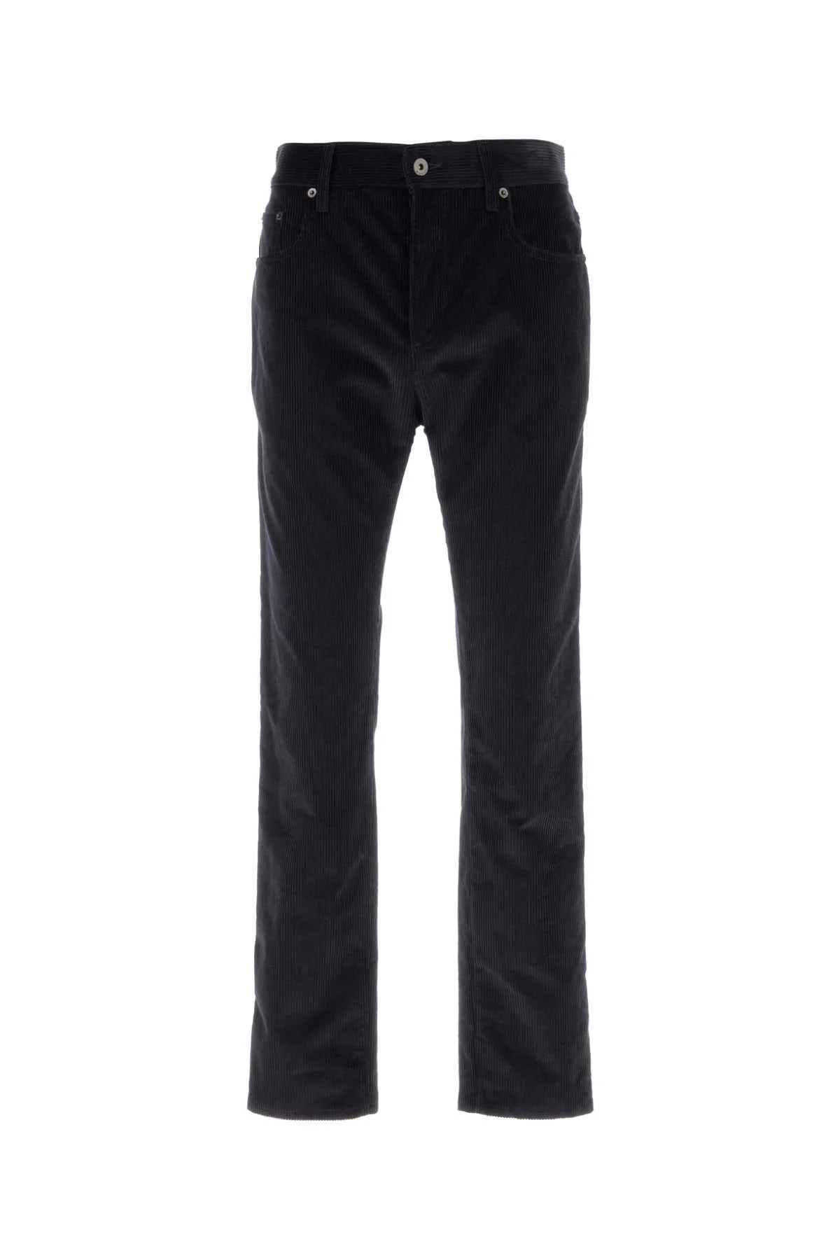 Burberry Men Dark Blue Corduroy Pant - 1