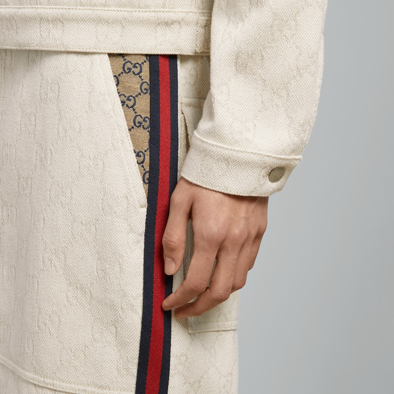 GG cotton jacquard bermuda shorts 3