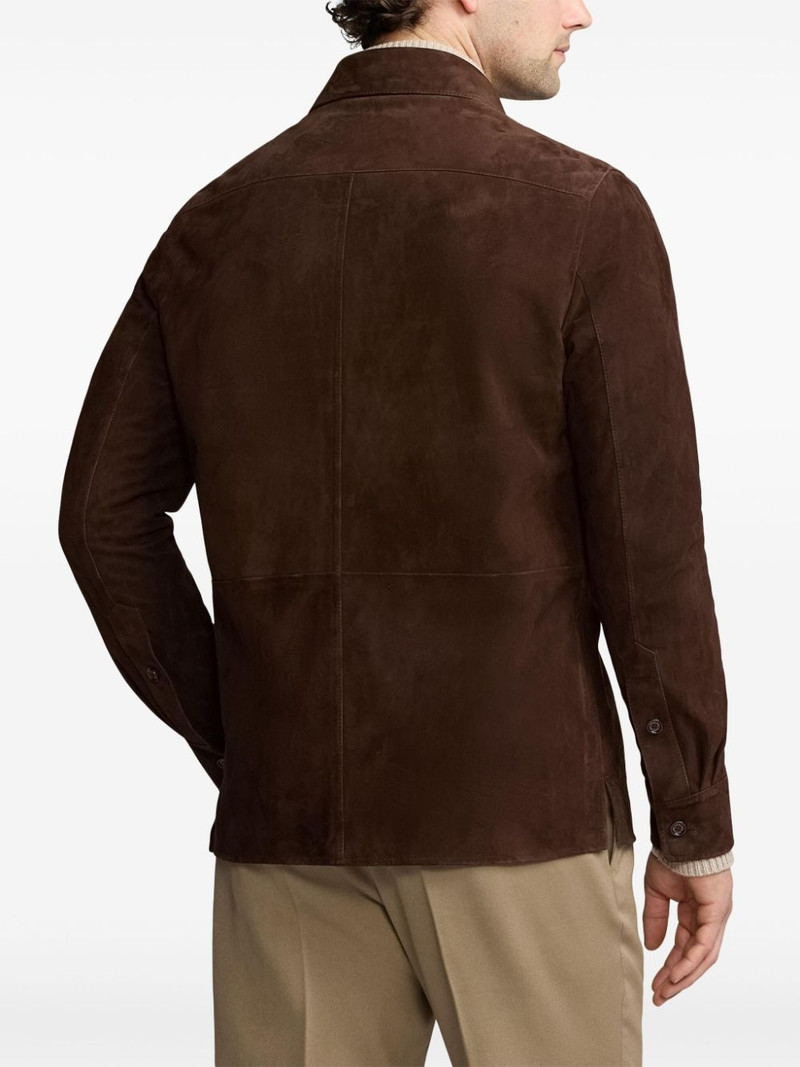 Barron suede shirt jacket 4