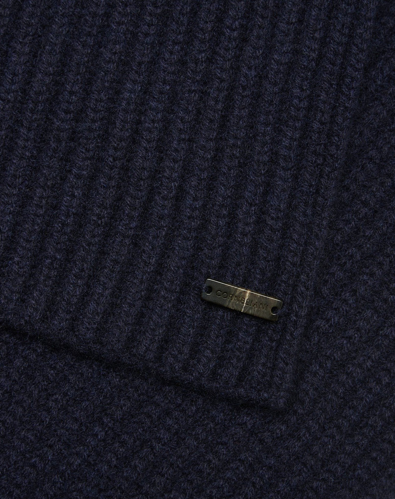 Navy blue Sublime Cashmere scarf 3