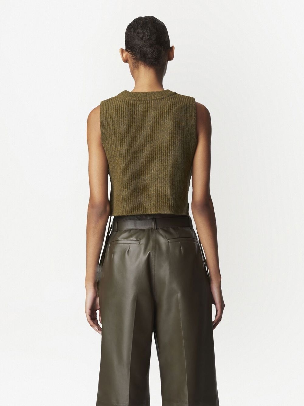 Amani knitted crop top - 5