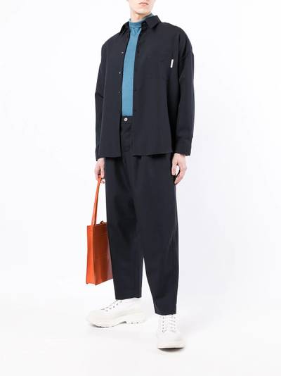 Marni cropped tapered trousers outlook