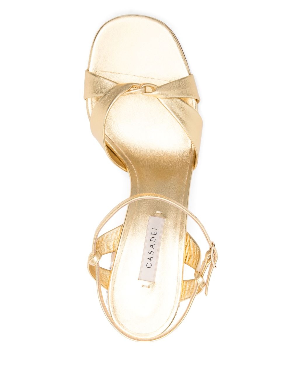 80mm crystal-embellished sandals - 4