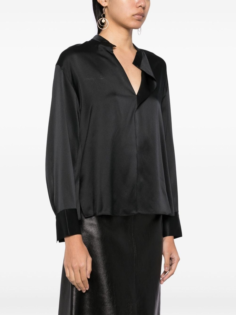 draped silk blouse 3