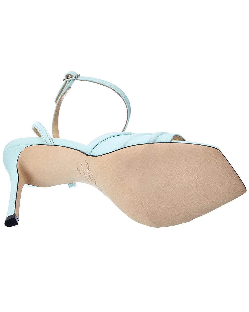 Jimmy Choo Basil 95 Leather Sandal - 4