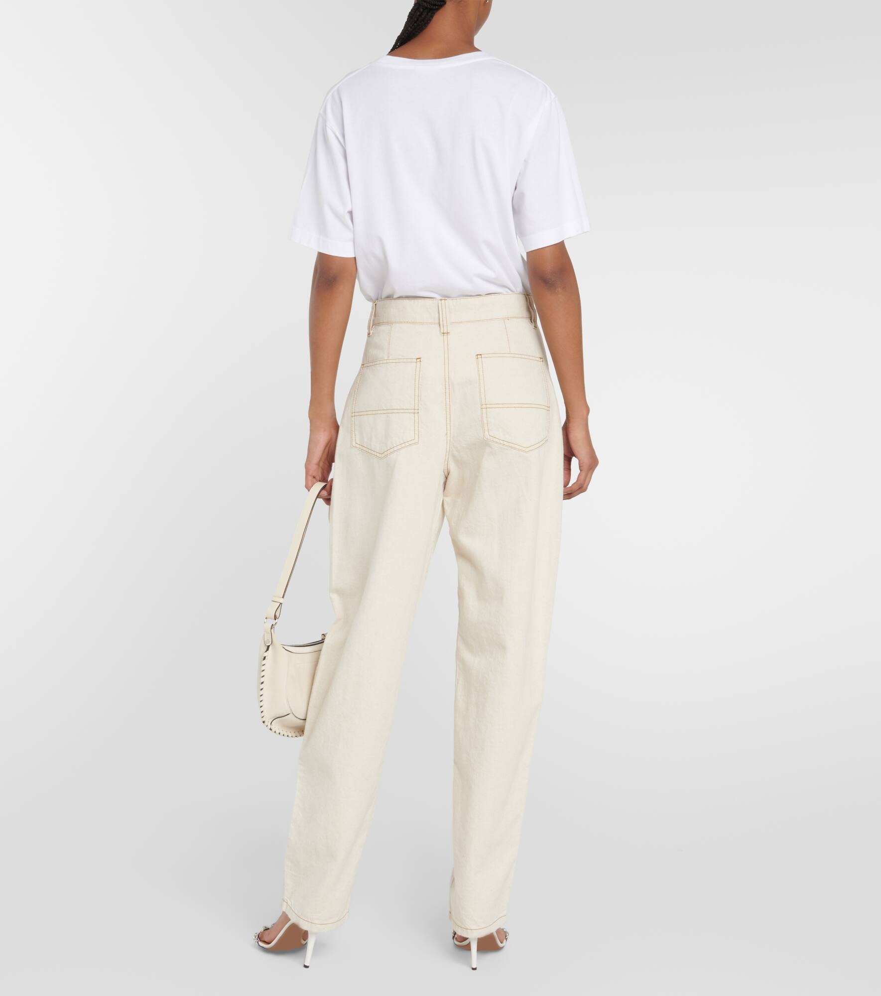 Fanny barrel-leg jeans - 3