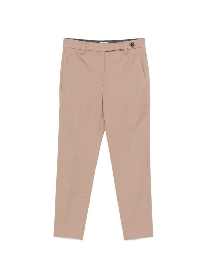 Brunello Cucinelli button tailored trousers outlook