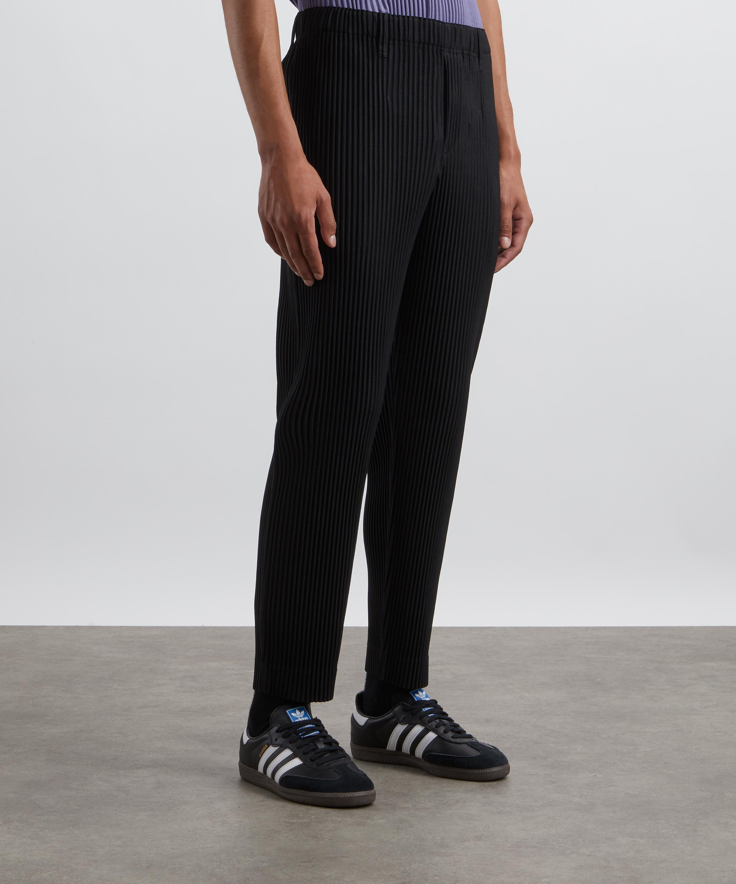 BASICS Pleated Trousers - 3