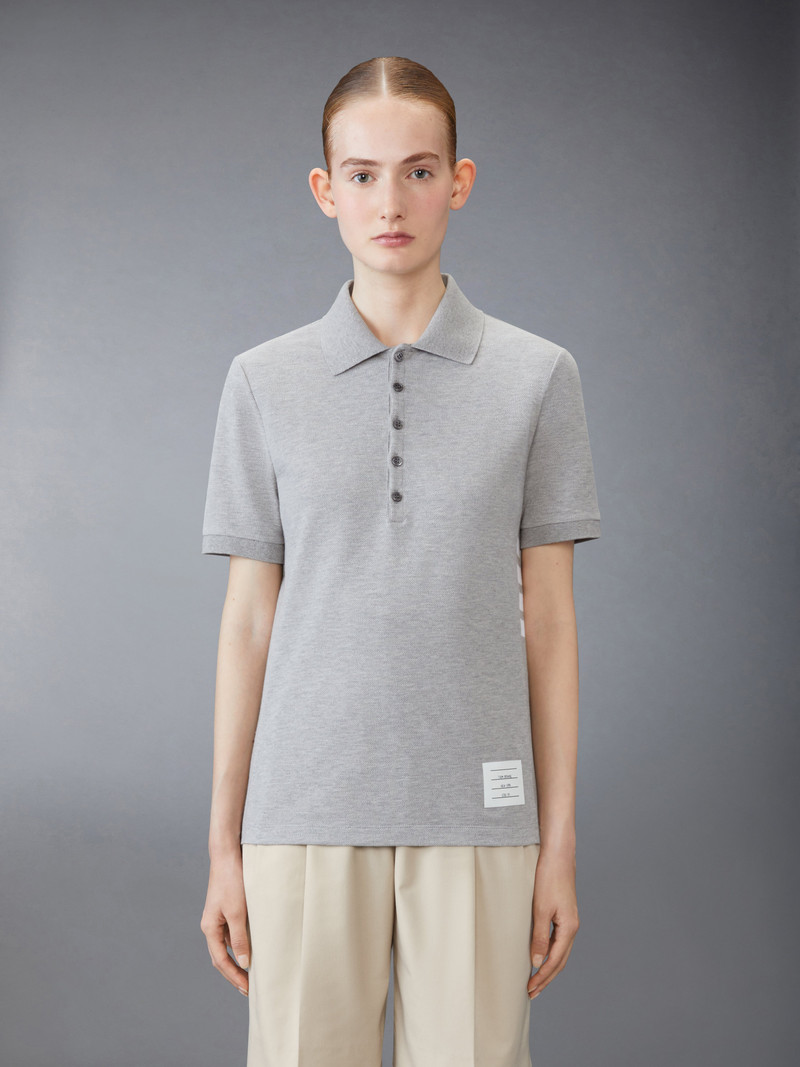 Thom Browne CLASSIC PIQUE 4-BAR POLO outlook