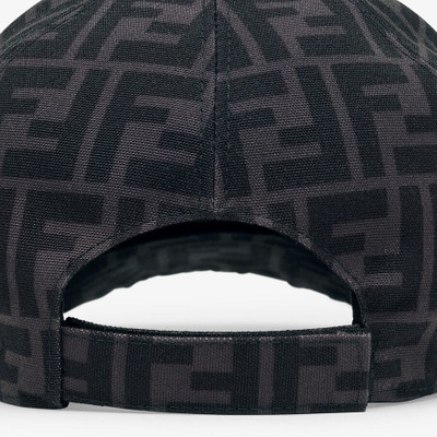 FENDI Black fabric baseball cap outlook