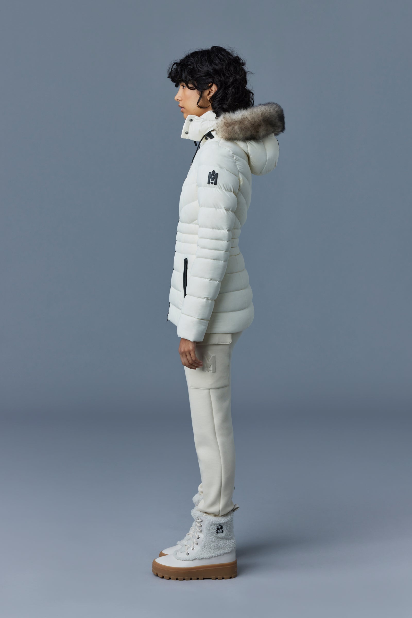 PATSY Agile 360 down jacket with shearling - 3