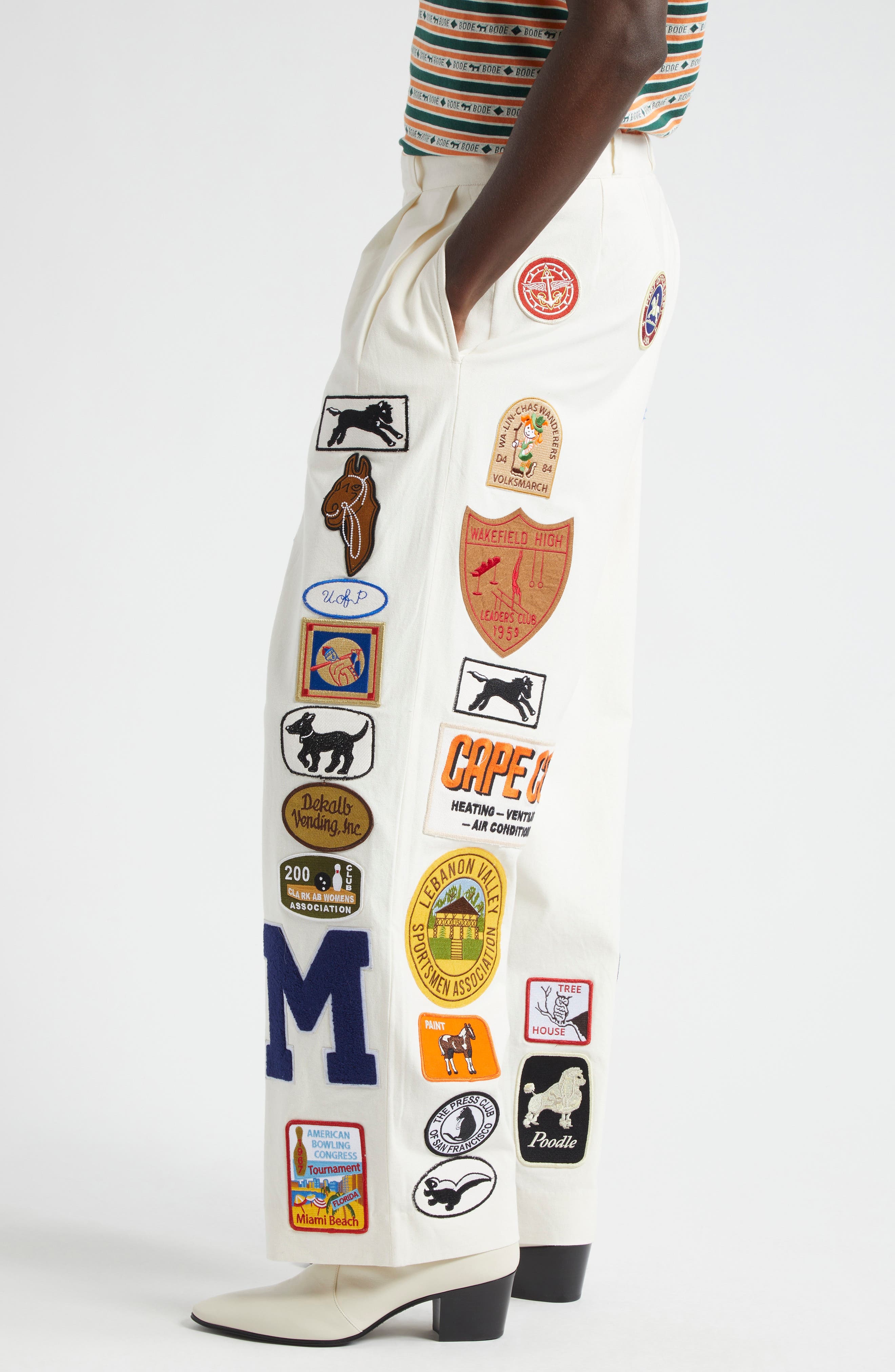 Cambridge Patch Canvas Pants - 4