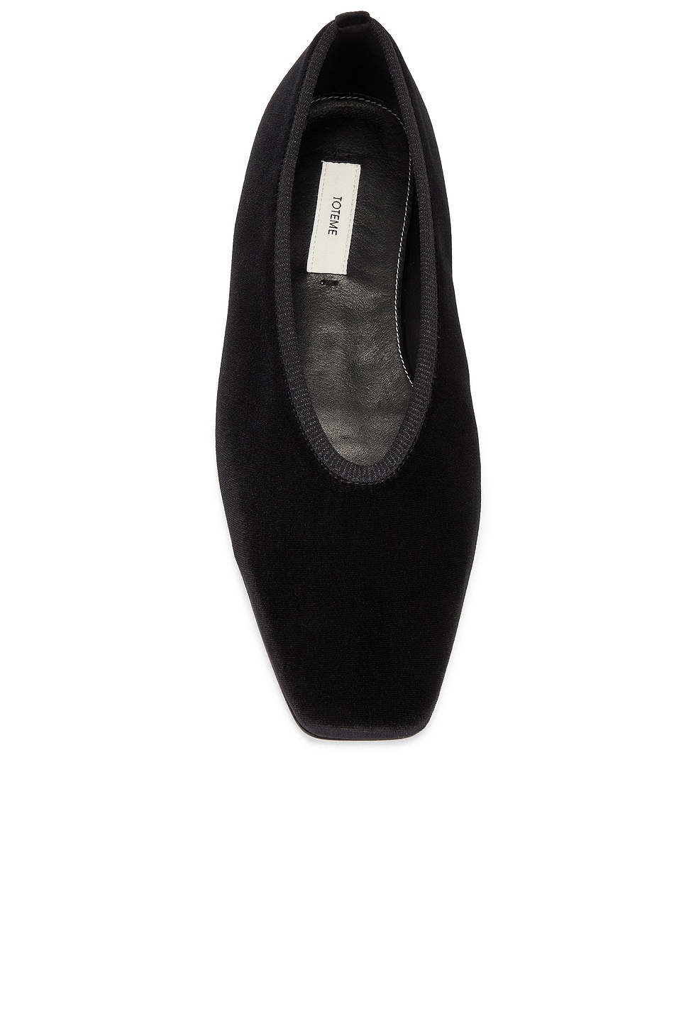 Minimalist Velvet Ballerina Flat - 4