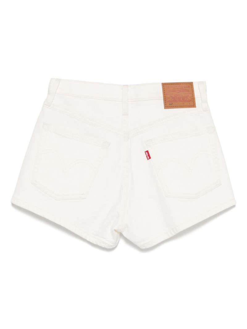 Levi's 501 denim shorts outlook