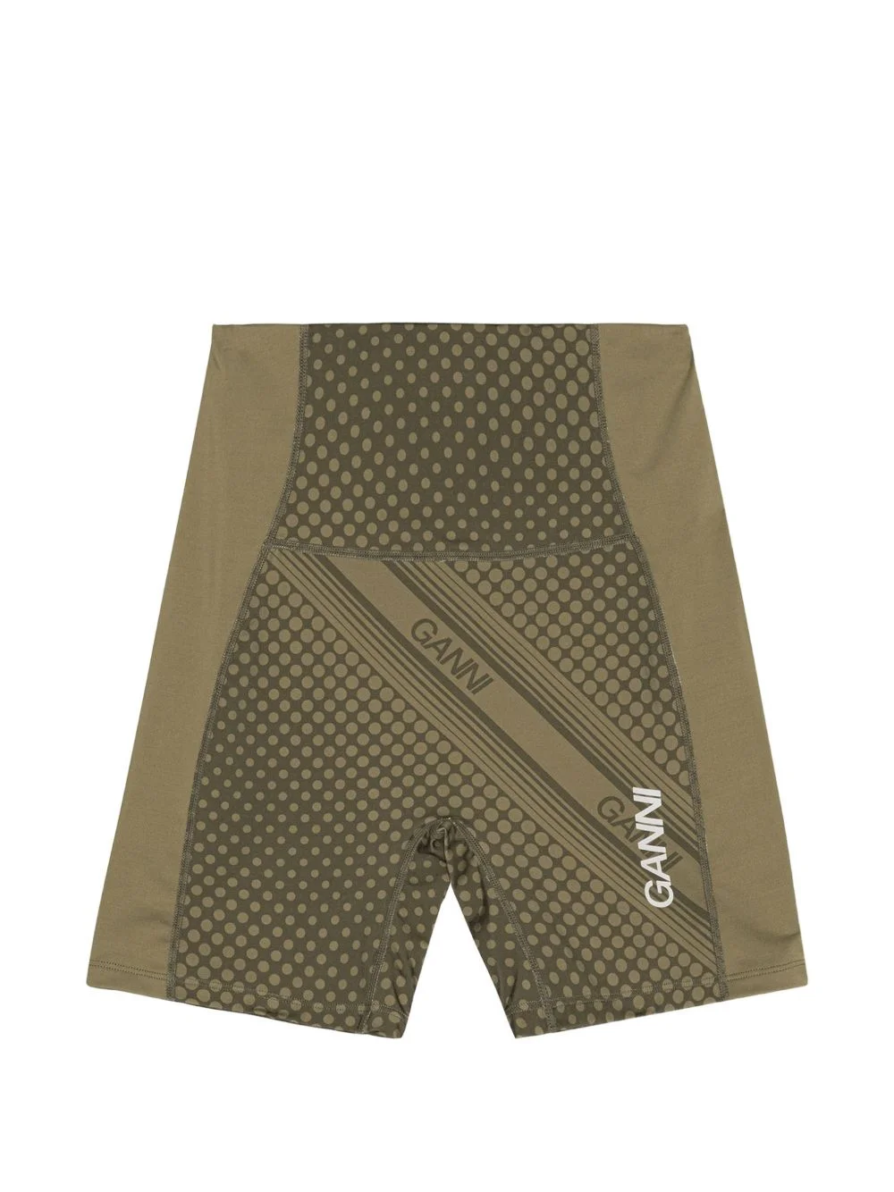 logo-print performance shorts - 1