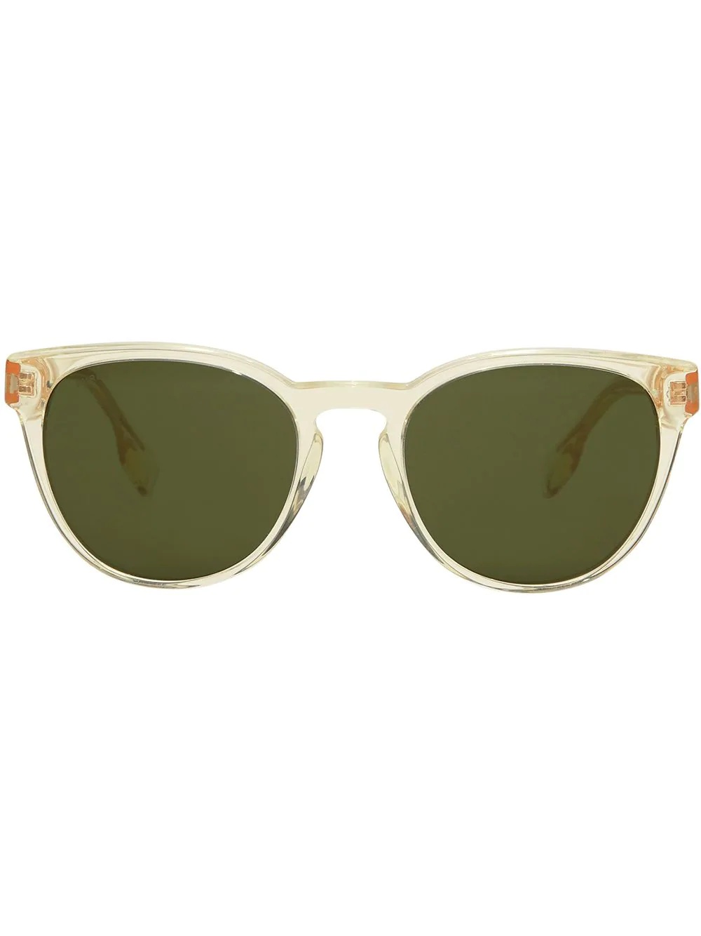 Round Frame tinted sunglasses - 1