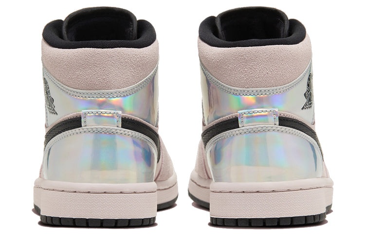 (WMNS) Air Jordan 1 Mid 'Iridescent' BQ6472-602 - 5