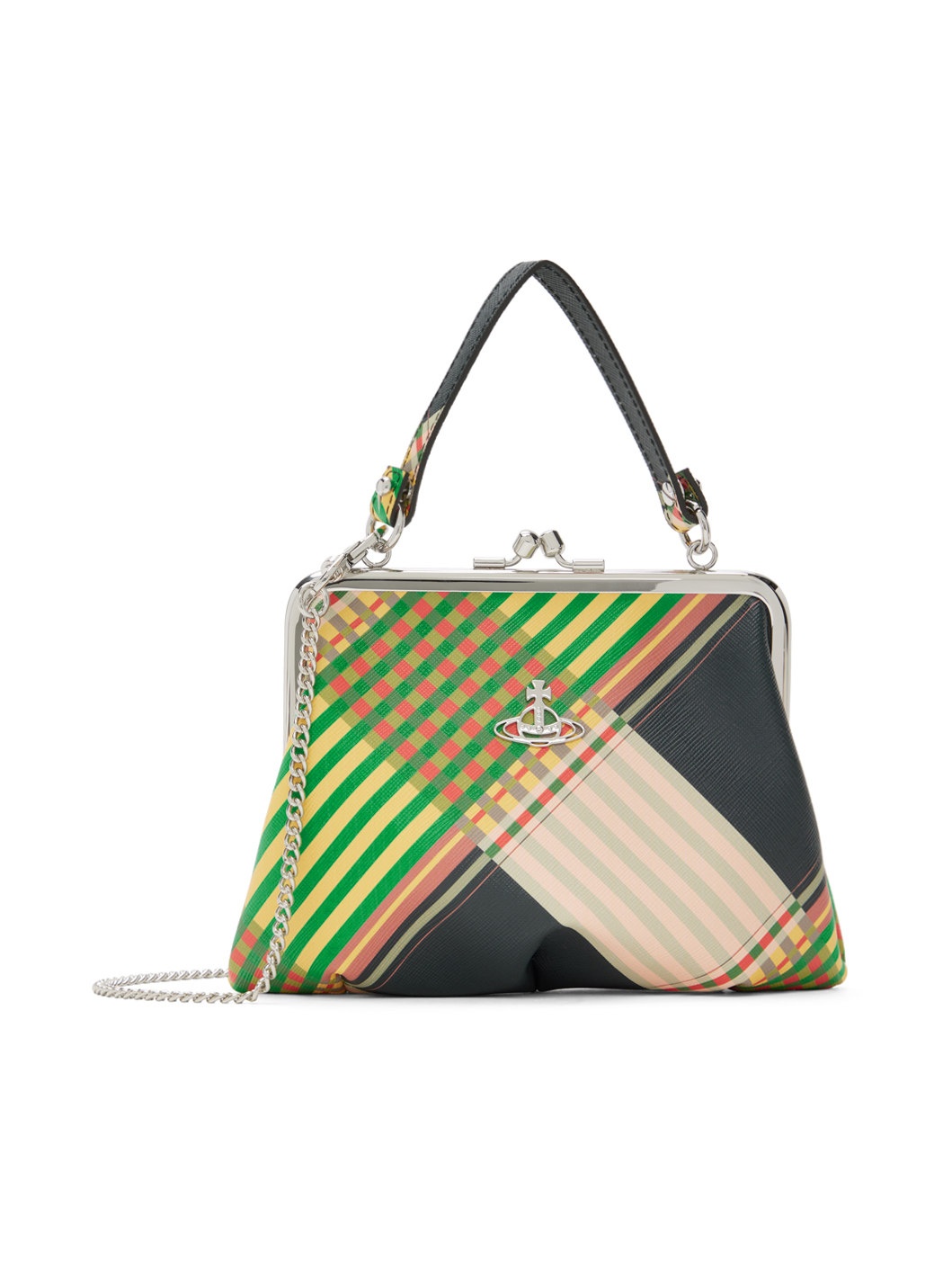 Multicolor Granny Frame Bag - 1