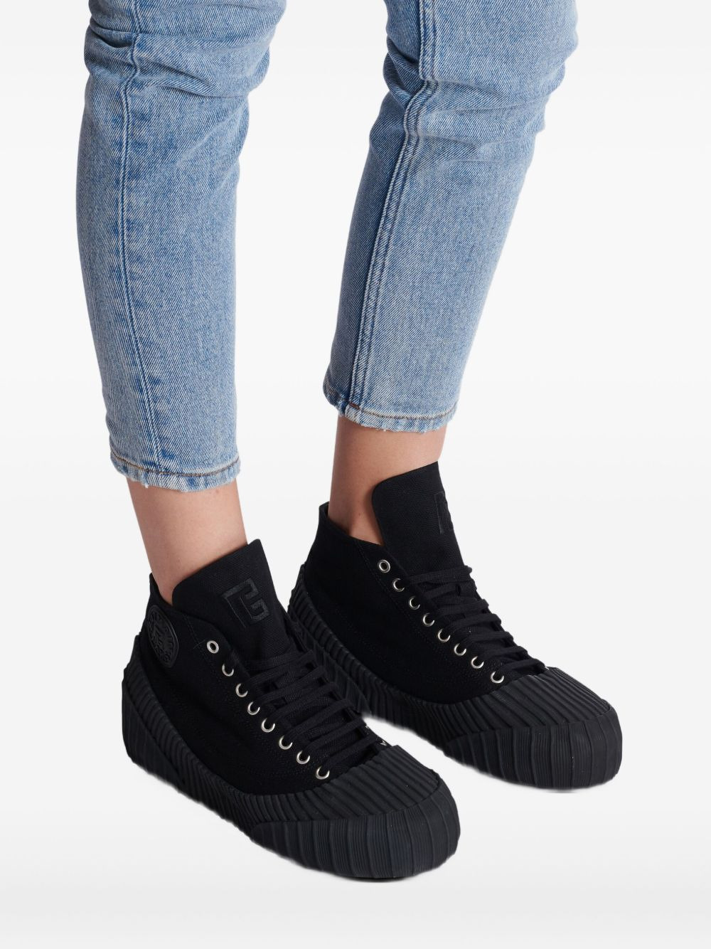 Riff canvas sneakers - 5