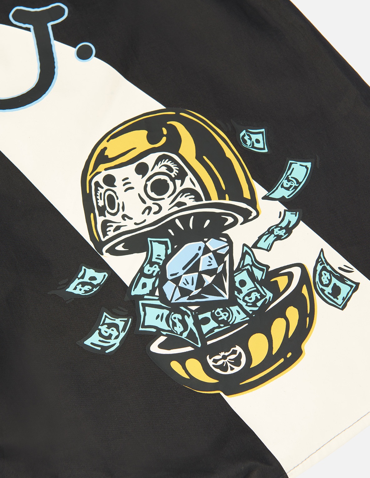 DIAMOND DARUMA AND DAICOCK PRINT BOXERS SHORTS - 5