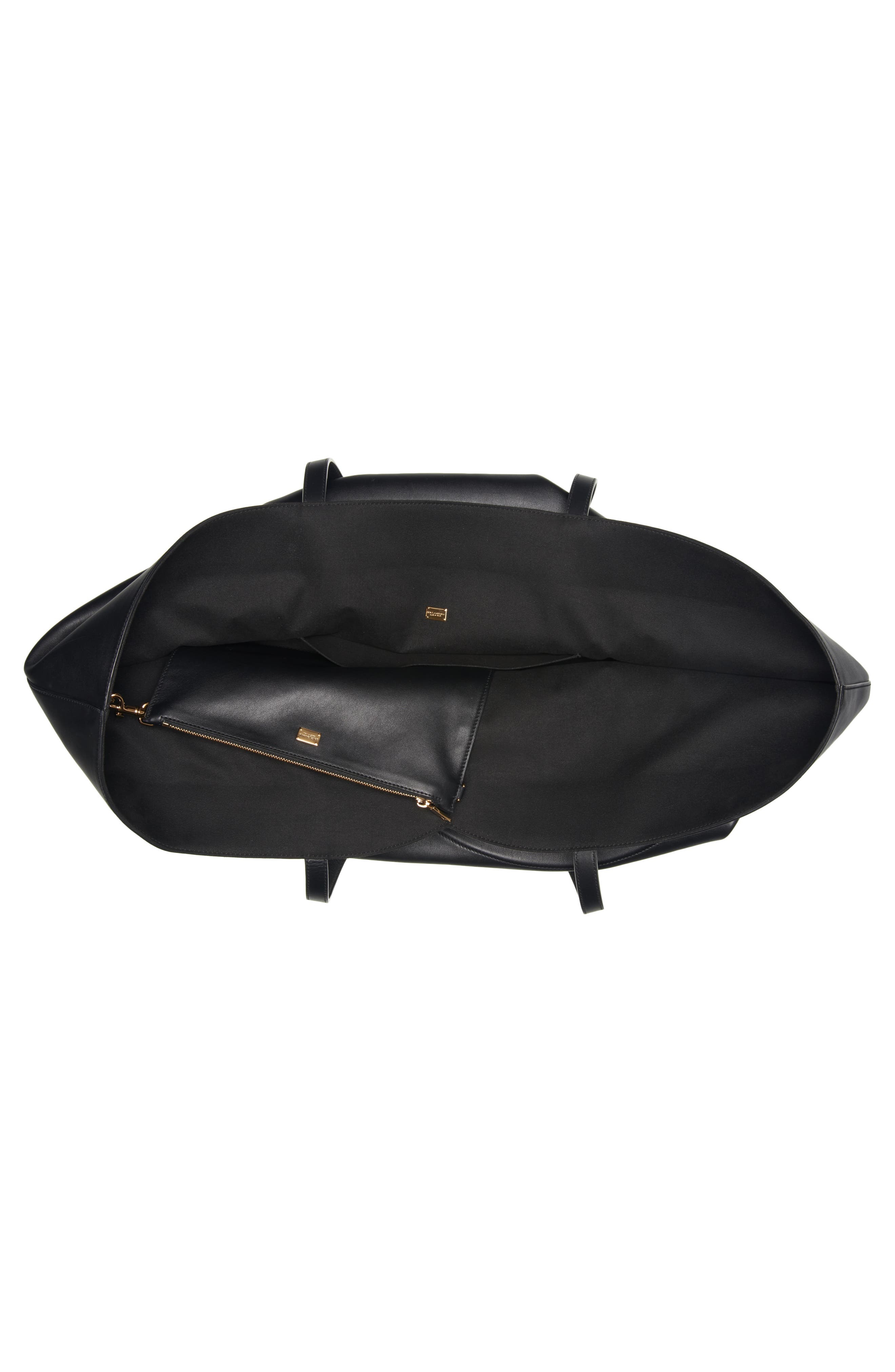 DG Logo Leather Tote - 4