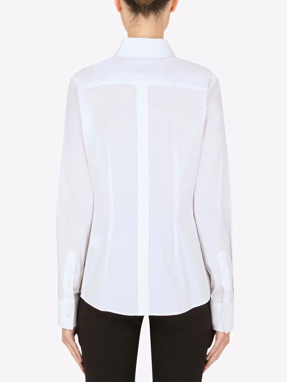 long-sleeve button-fastening shirt - 4