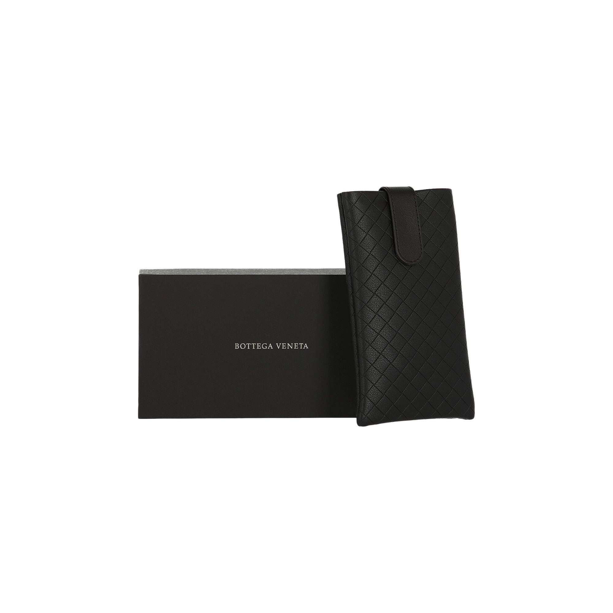 Bottega Veneta Half Frame Sunglasses 'Havana/Brown' - 4