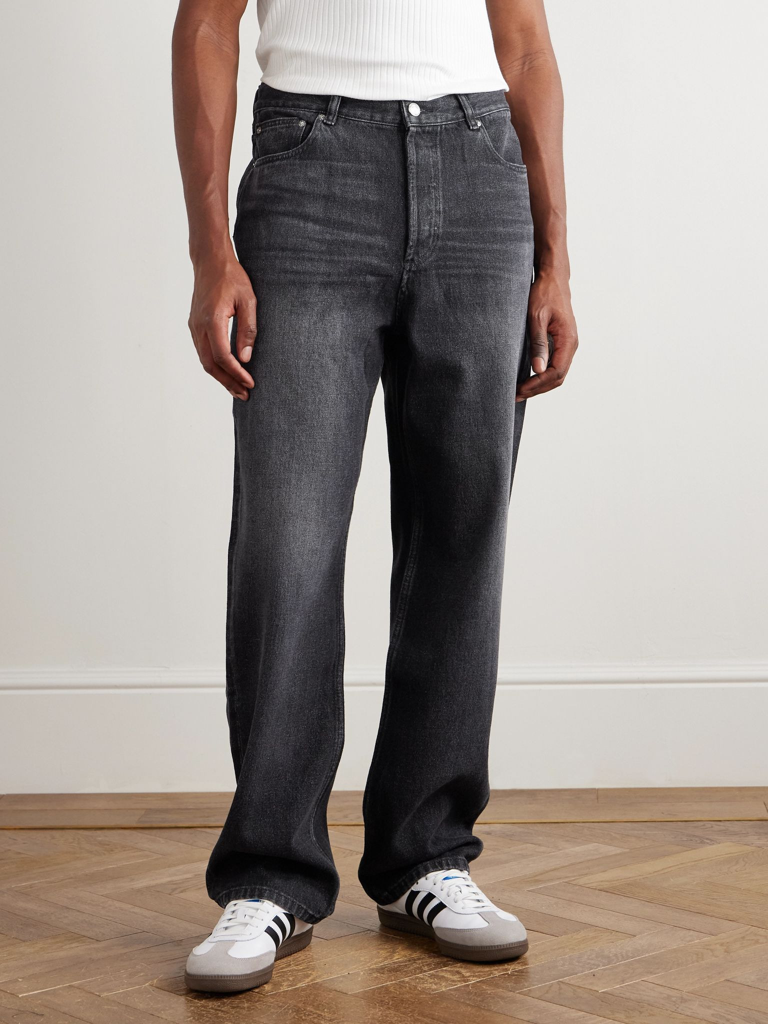 Solal Straight-Leg Jeans Black - 3