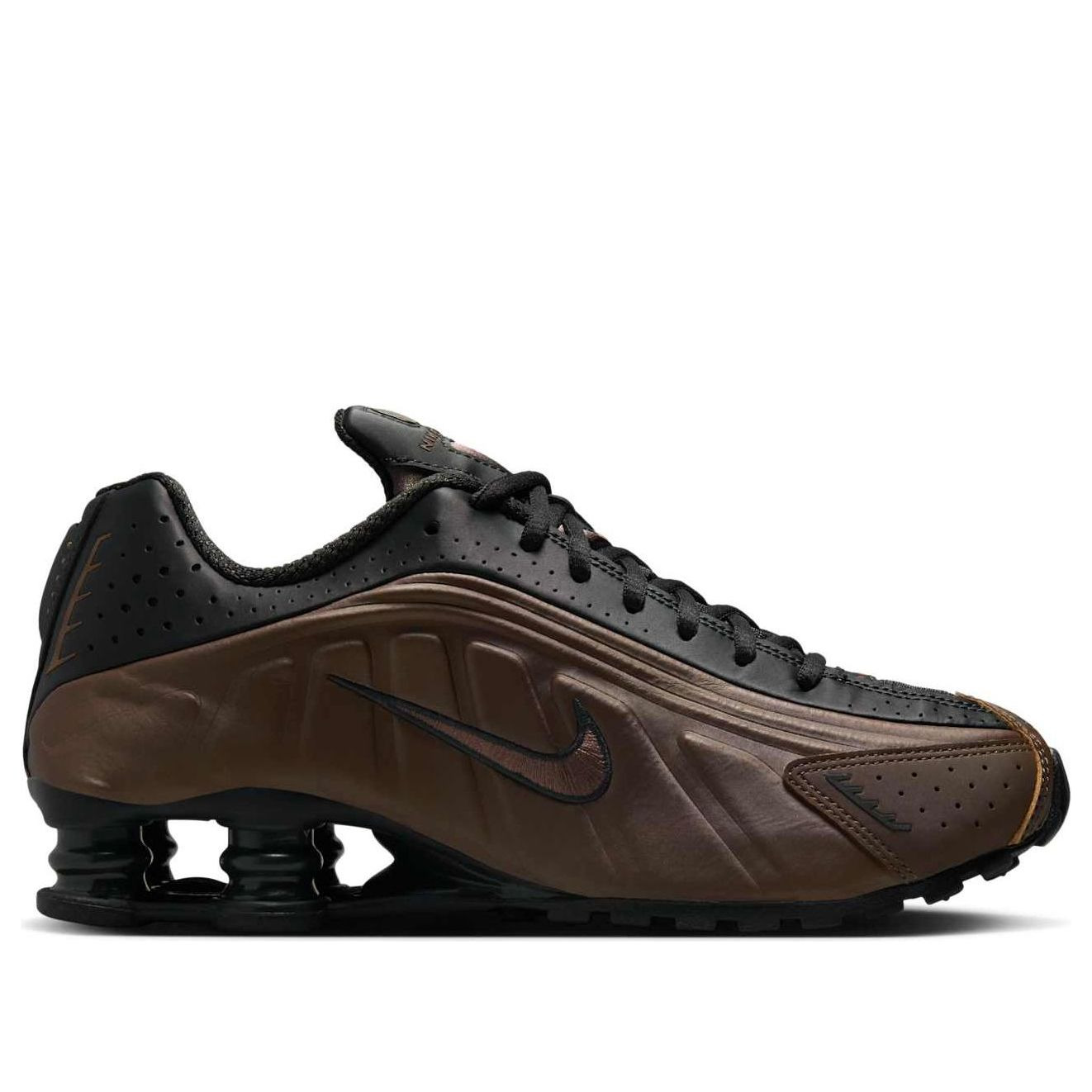 (WMNS) Nike Shox R4 'Off Noir Ironstone' AR3565-007 - 2
