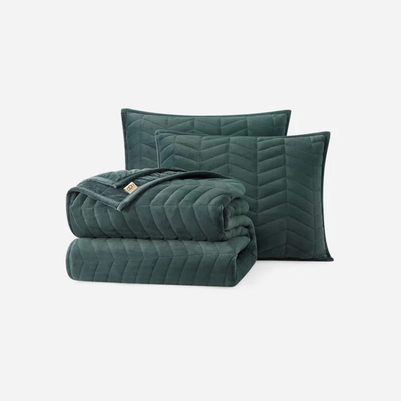 ® Coco Quilt Set King Bedding in Deep Night - 1