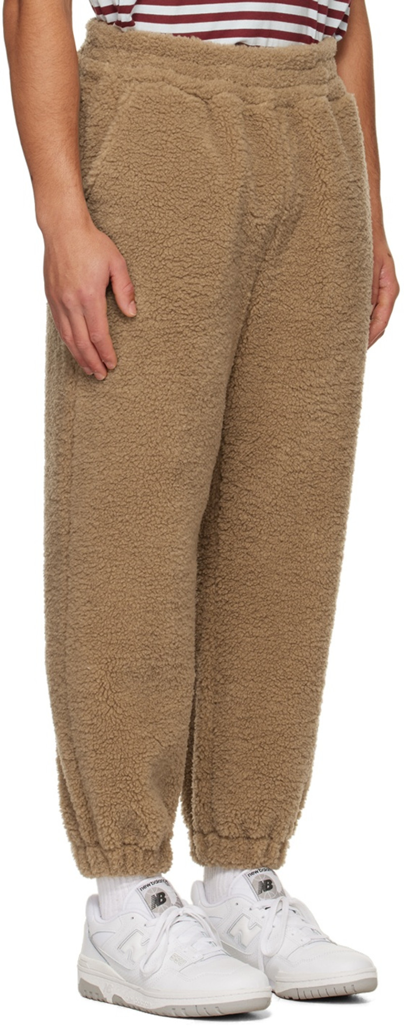 The Frankie Shop Tan Savino Sweatpants outlook