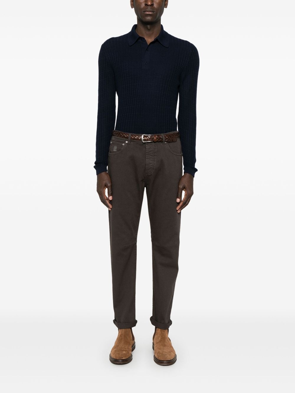 garment-dyed jeans - 2