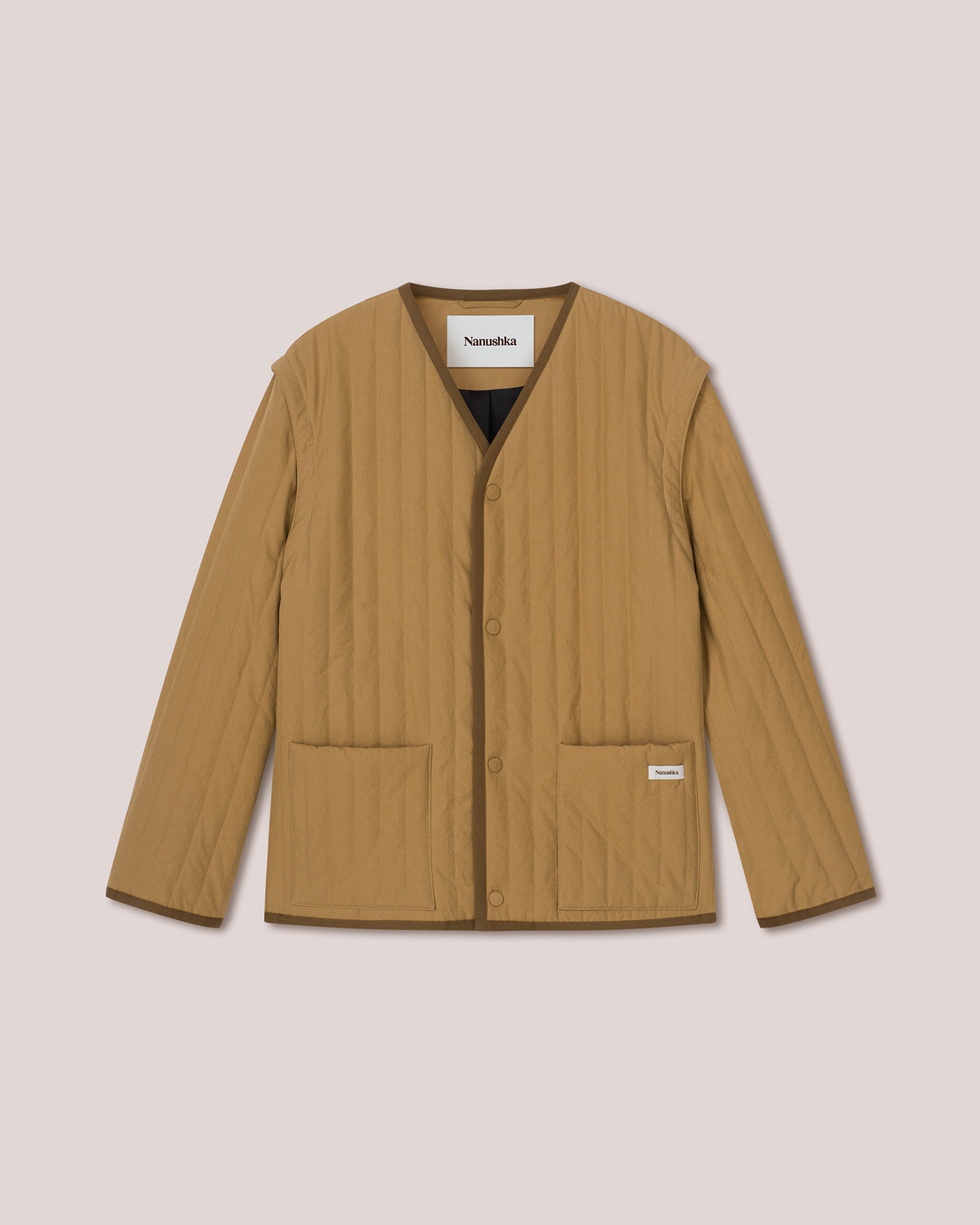 LORIS - Quilted liner jacket - Prairie sand - 1