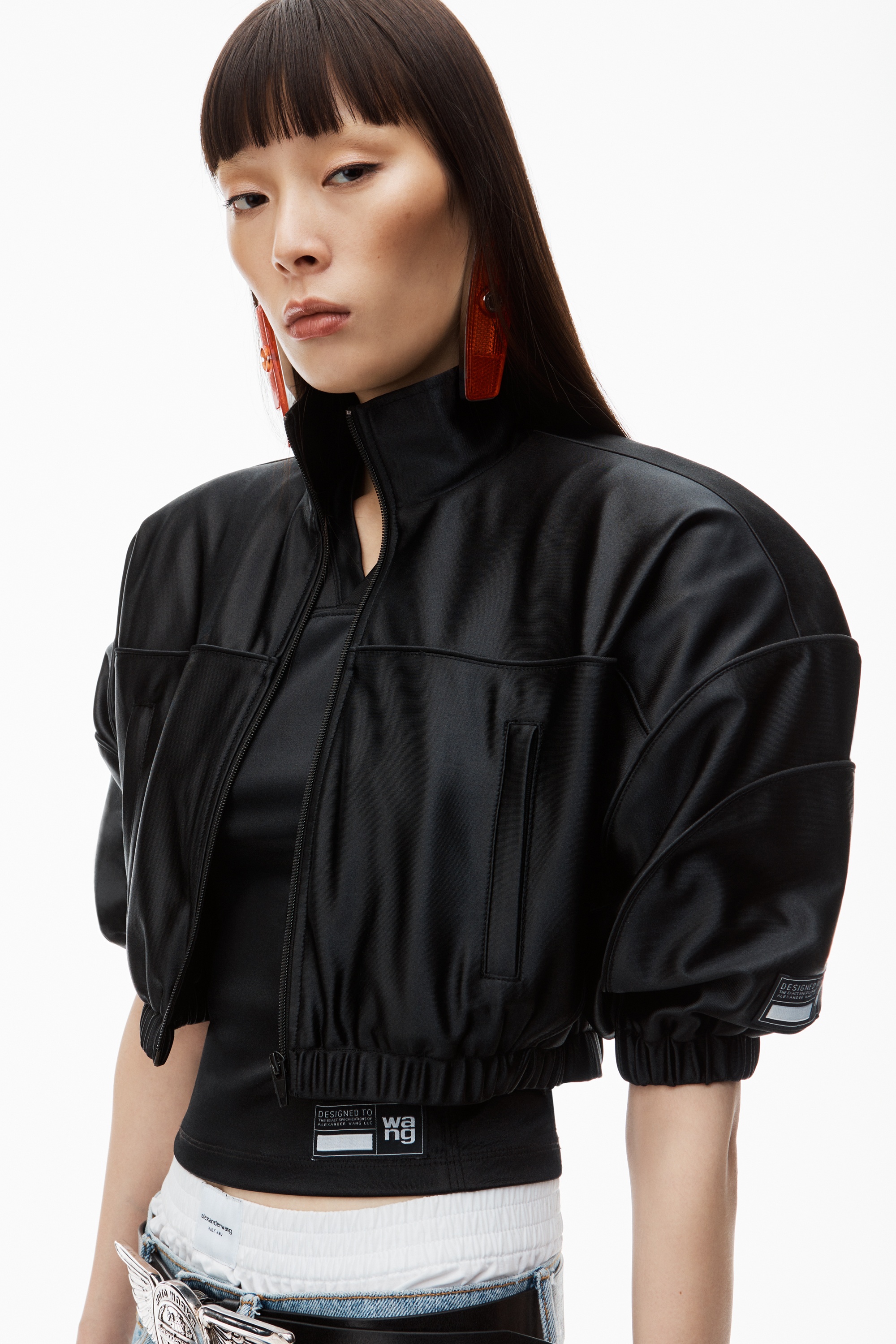 Cropped Track Jacket - 3